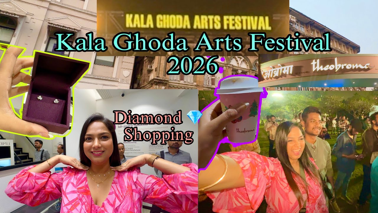 Kala Ghoda Art Festival 2026 | Diamond Shopping | Coffee Date #vlog