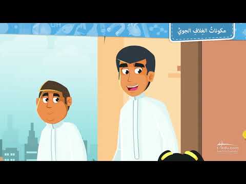 مكونات الغلاف الجوي