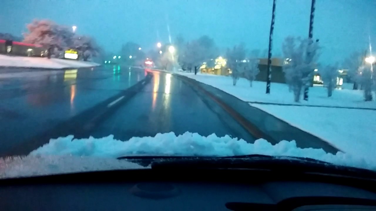 First snow of 2017 marion nc YouTube