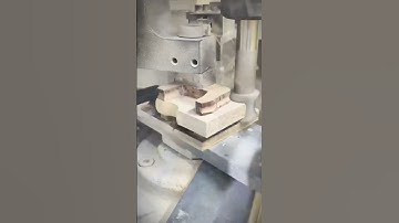 The process of cutting wood into unique shapes #shorts #machine