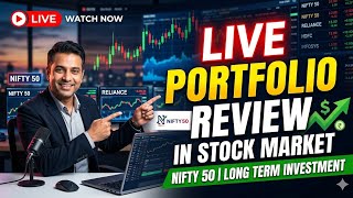 Live portfolio review 🔥 | long term investment