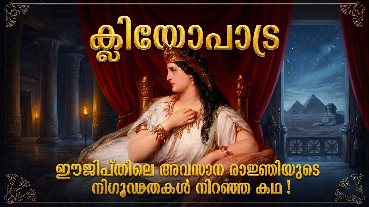 അധികാരത്തിനായി സ്വന്തം സഹോദരനെ വിവാഹം കഴിച്ച രാജ്ഞി! | The Secret Life of Cleopatra Malayalam