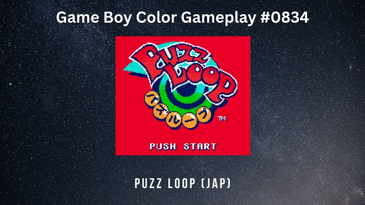 Puzz Loop (JAP) (Game Boy Color / Gameplay #0834) - YouTube