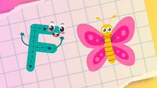 Lettera F | Impariamo l'ALFABETO ITALIANO con Tommy il giardiniere | Cartoni animati educativi