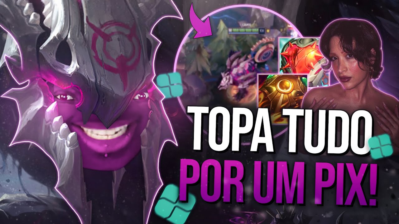 A NERISSA ME PAGOU PRA FAZER TANK! (ft. Lys, Nerissa, Riyuuka & Thaiga) │ League of Legends - Jinki