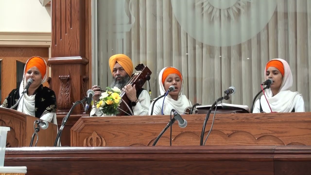 06 Ananad Sahib Bibi Birpal Kaur Dhadi Jatha 18 Jan 26 Gurdwara Mill Woods Edmonton