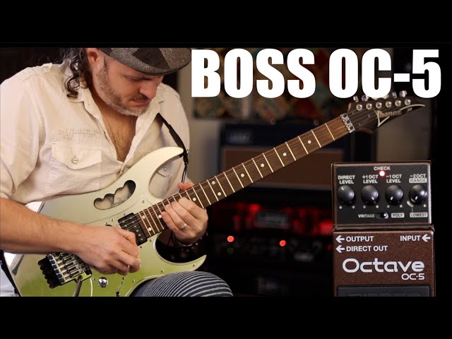BOSS OC-5 Demo 3 Cool Octave Tricks - YouTube