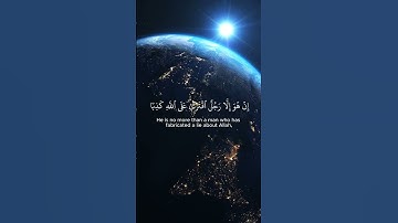 تلاوة عطرة لآيات من سورة المؤمنون.