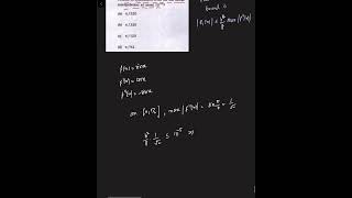 Best Step Size for Linear Interpolation Error Bound |UPSC ISS 2024 Paper-1 | Problem-74 | RitwikMath