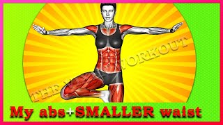 My abs+SMALLER waist  HOURGLASS beginner workout routine | The Vixen Workout