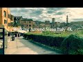 Walking Around Siena Italy 4K