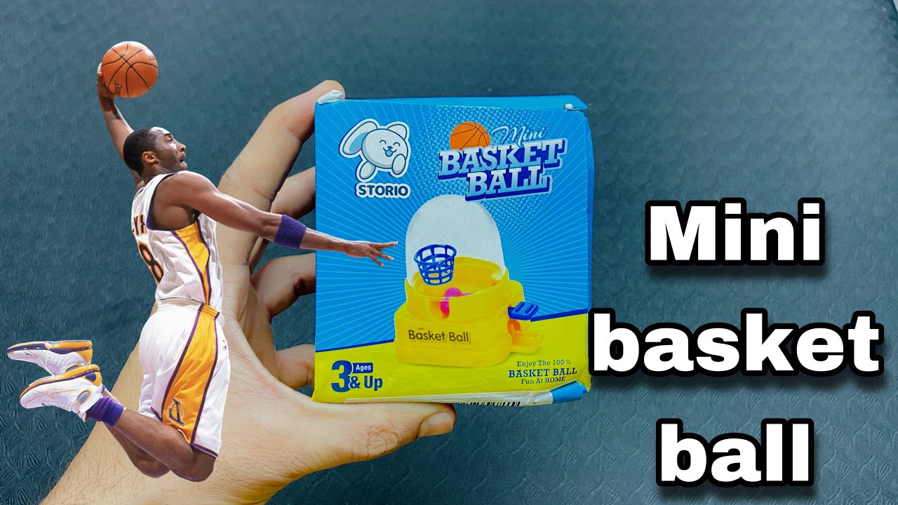 Mini Basketball Arena Unboxing And Review We Can Really Play YouTube