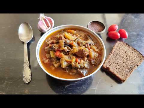 VEGETABLE STEW with MEAT. Episode #1319