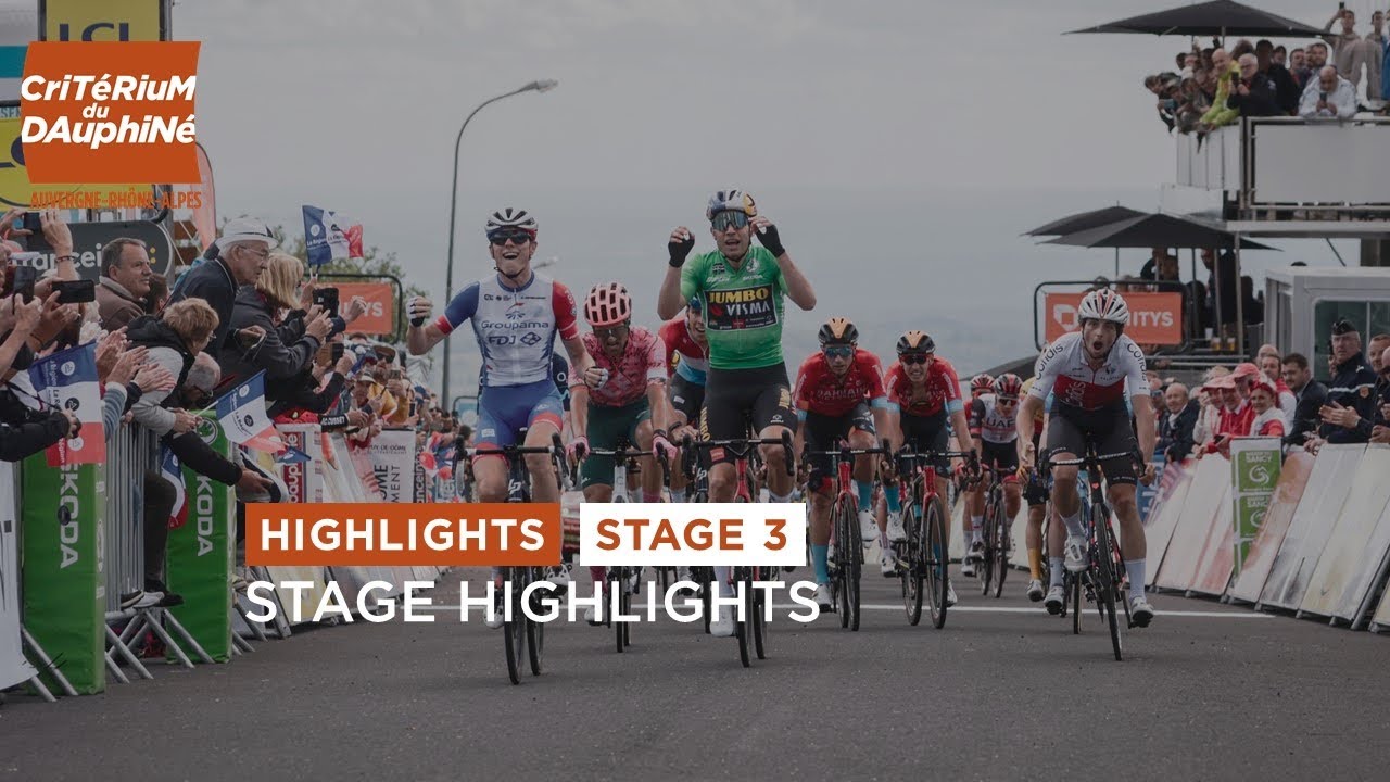 Dauphiné 2022 Stage 3 Highlights YouTube