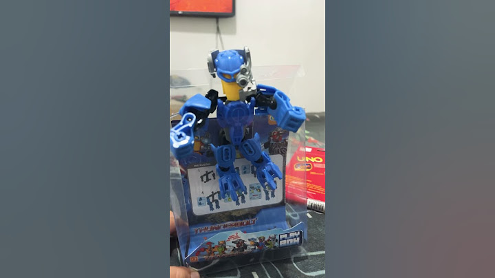 Animação do meu novo robô