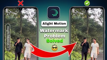 Alight Motion Watermark Problem Solved / How to Remove Alight Motion Watermark