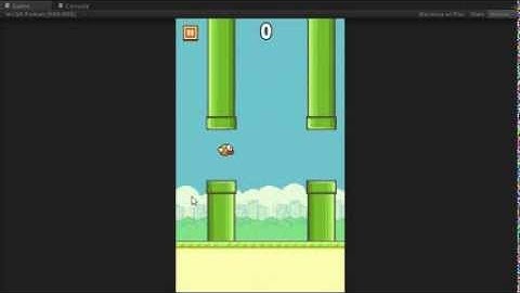 Flappy bird game demo
