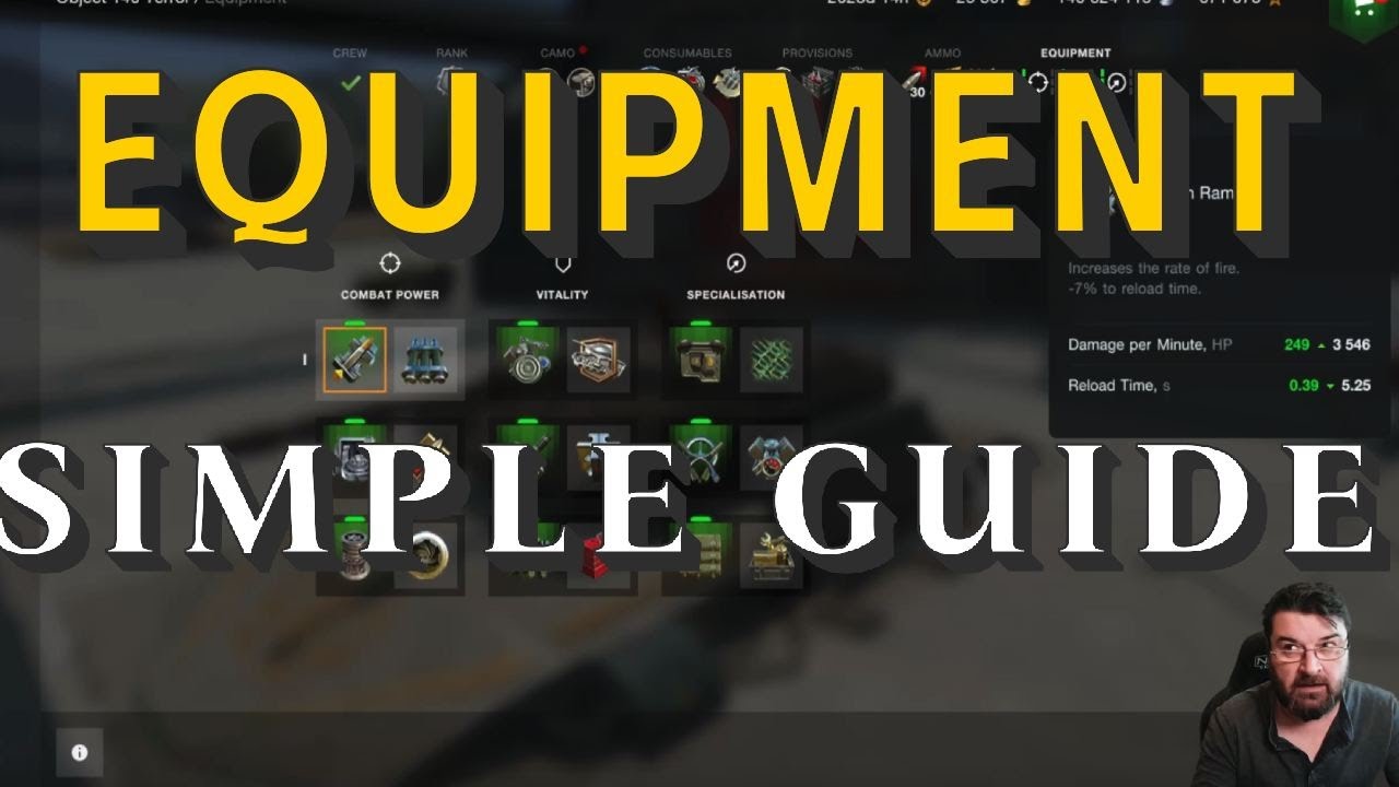 What EQUIPMENT should you use in World of Tanks Blitz? - YouTube