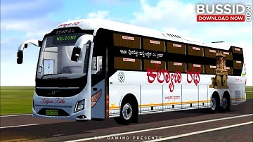 KKRTC Livery for Volvo 9600s B8r Sleeper bus mod for bussid | bussid New mod | BSI Gaming