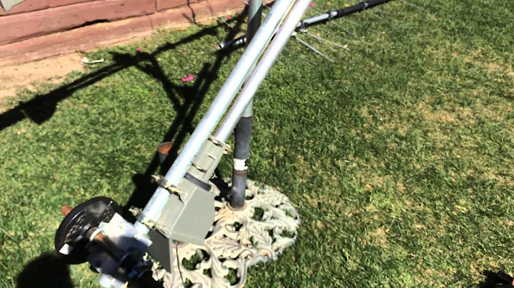 2X14 Rear Mounted Rotatable Array, 180 Rotation in 30 seconds - By KK6FAH