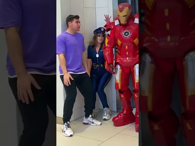 Jeezzai Iron Man Prank🦾 class=