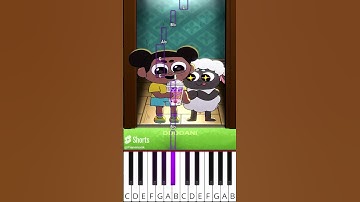Grimace Shake Animation (@DDDDani1) AMANDA THE ADVENTURER ANIMATION - Octave Piano Tutorial