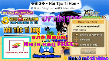 ❖BIG❖ - Hải Tặc Tí Hon - VÀO NHÓM NHẬN RAQ FREE GR 4K9 TV - săn boss người tuyết sk cây thông clan