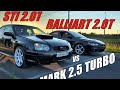 ВСЕМ ХАНА!!! СУБАРУ В ДЕЛЕ!!! Гонка Subaru WRX STI vs Toyota Mark 2.5T vs Lancer 10 Ralliart!!!