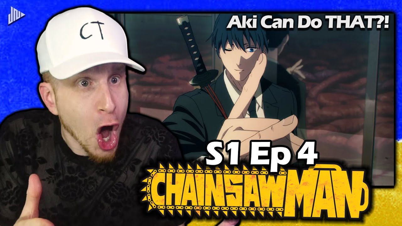 OMG AKI IS AWESOME  Chainsaw Man Episode 4 Reaction 