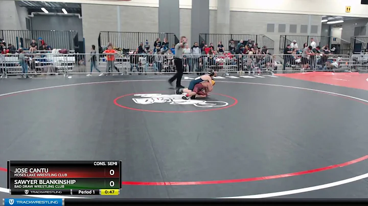8U 85 Jose Cantu Moses Lake Wrestling Club Vs Sawy...