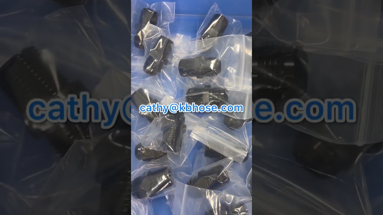 Anodized aluminum AN10 to 1/2NPT straight adapters. #anfittings #fittings