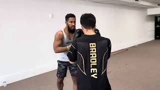 Sean Bradley โThe Sequelโ Training Muay Thai Kickboxing & Striking With Anthony Terrell at AOM