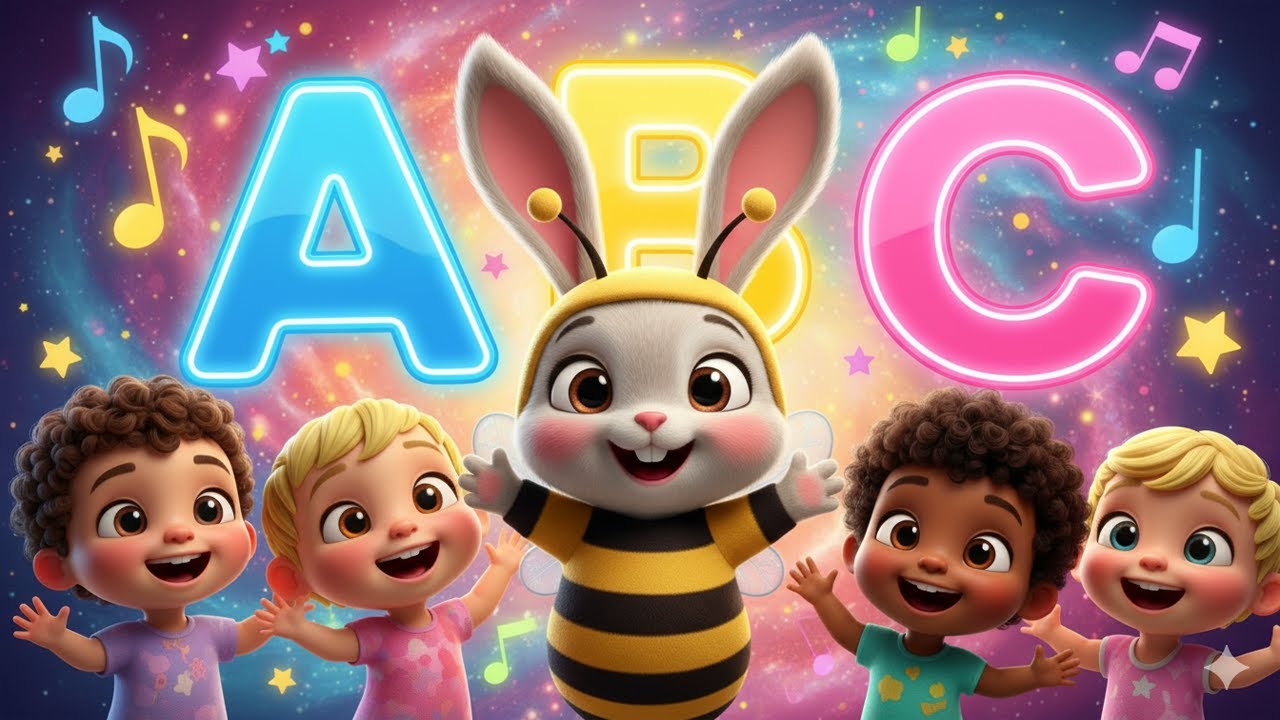 A to Z ABC Song 🎉✨ Fun Alphabet Learning for Kids | Nursery Rhymes & Baby Songs