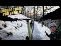 ENDURO TRAILY POD SNĚHEM