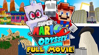 Minecraft Super Mario Odyssey FULL MOVIE! (Kingdoms 1-4)
