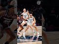 Olivia Miles flexes for fans after a tough drive to the basket
