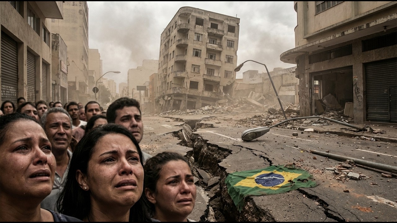 ALERTA MÁXIMO: TERREMOTO MASSIVO DESTRÓI TUDO EM SEGUNDOS