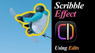 Scribble Effect Using Instagram Edits | Android and iOS