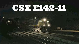 CSXT 48 Leads CSX Train E142-11 Northbound in Marietta, GA