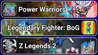 Power Warriors, Z Legends 2 and Legendary Fighter - 3 Best Pixel Game screenshot 5