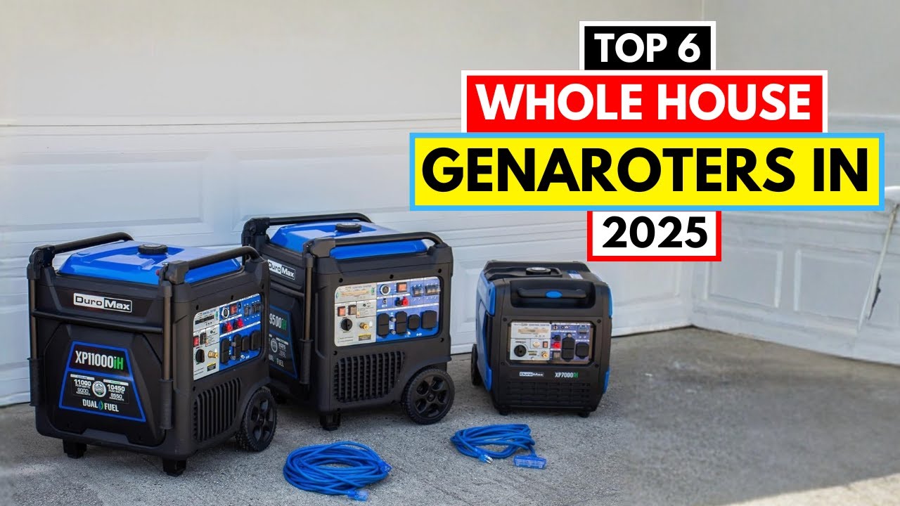 Топ-6 лучших генераторов для всего дома 2025 года | Лучшие генераторы для всего дома 2025 года | ...