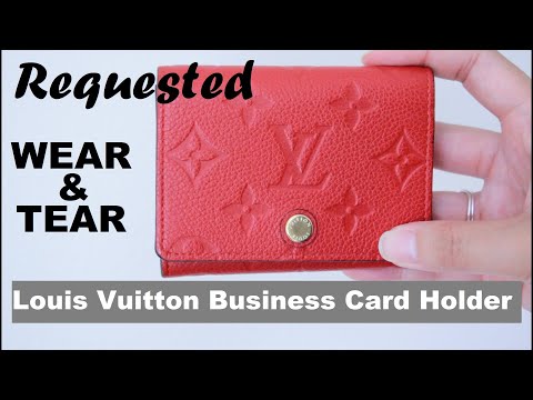 LOUIS VUITTON Empreinte Business Card Holder Black 177644