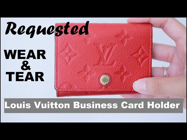 Empriente Business Card Holder - Stamp Off Center ? : r/Louisvuitton