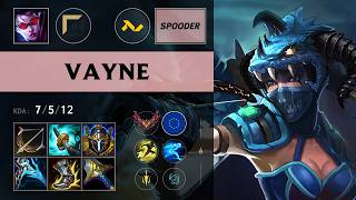(TLNP Spooder) Vayne Top vs Mordekaiser - EUW Grandmaster Patch 26.16