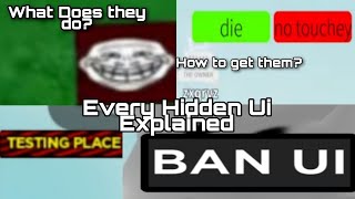 Every Hidden Ui\/Gui In Slap Battles Explained
