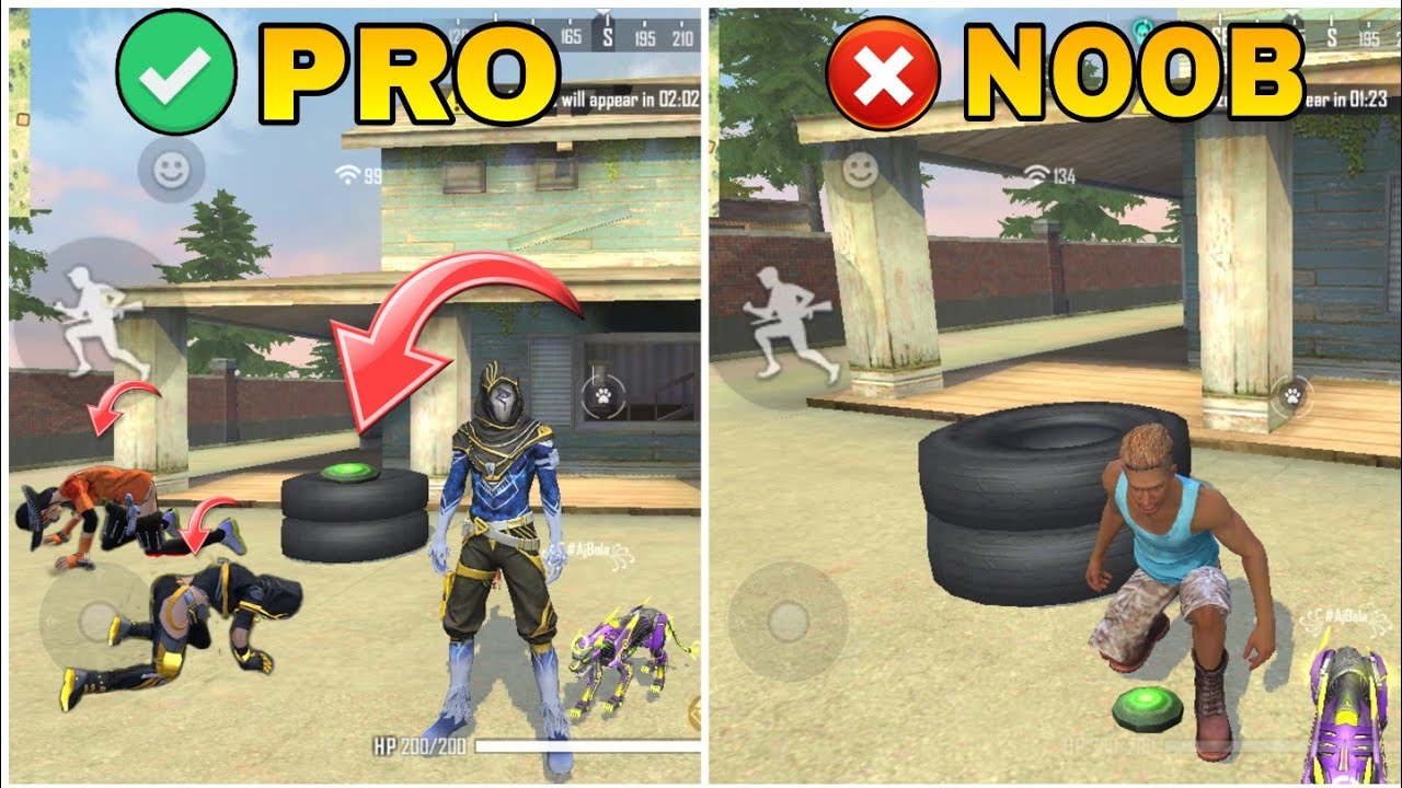 TOP 4 LAND MINE TIPS & TRICKS IN FREE FIRE  | BEST & SECRET LAND MINE TIPS & TRICKS | ONE DAY GAMING