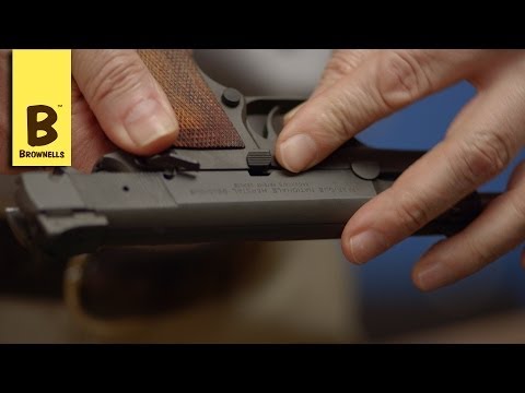 Firearm Maintenance: Browning Hi-power Reassembly Part 4/4