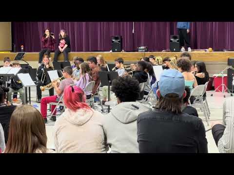 Fun with music at my son’s school 🎶🎵🎤#band