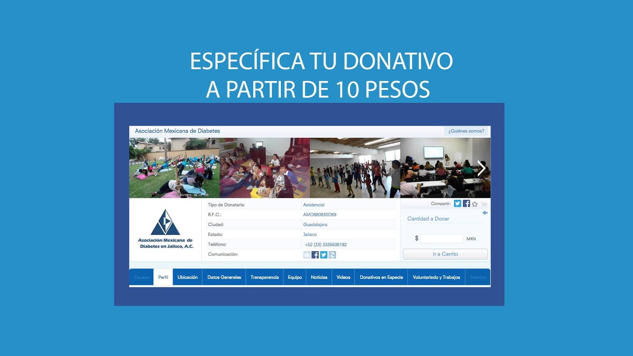 asociación mexicana de diabetes en jalisco ac