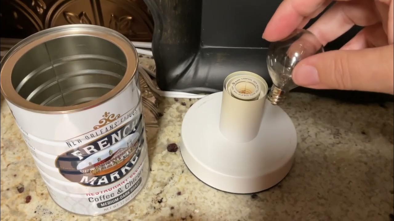 Let’s Make a Wax Warmer My Coffee Can Warmer and how we did it YouTube